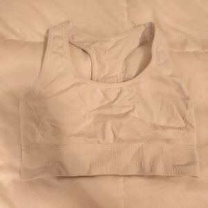 Forever 21 Cream Sports Bra Intimates